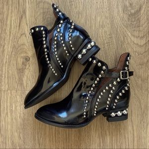 Jeffrey Campbell Rylance Leather studded Bootie